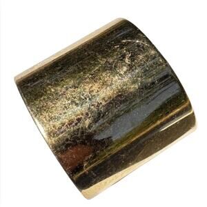 Vintage Vendome Signed Gold Tone Cuff Bracelet